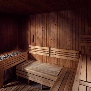 Finische Sauna 