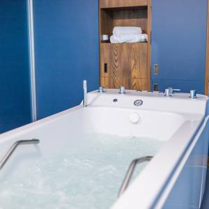 Unterwassermassage