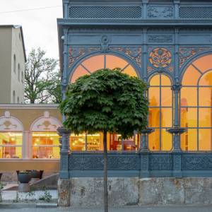 Außenbereich Café Bar