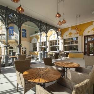 Außenbereich Café Bar